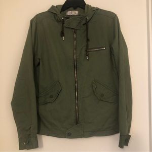 Army green jacket
